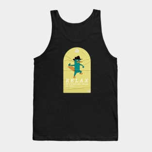 perry the platypus relax 01 Tank Top